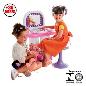 Salão de Beleza da Debbie com Banquinho - Bell Toy