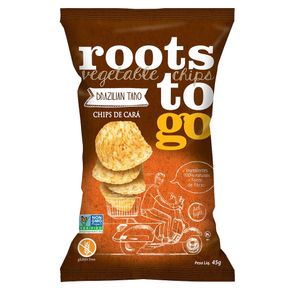Salgadinho Chips de Cara Brazilian Taro Roots To Go 45g