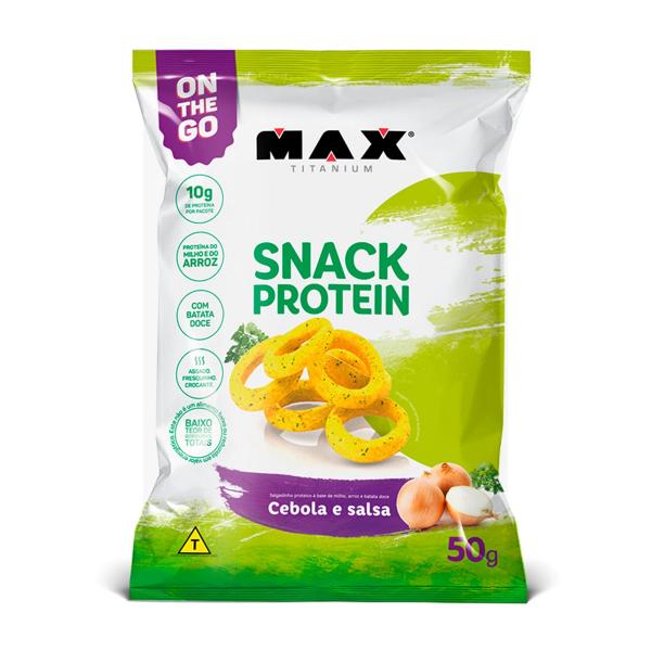 Salgadinho Snack Protein - Max Titanium 50g