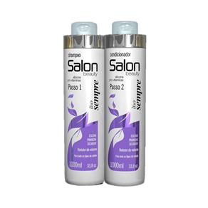 Salon Beauty - Liso Sempre Shampoo e Condicionador