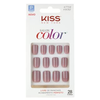 Salon Color Beautiful First Kiss - Unhas Postiças 1 Un