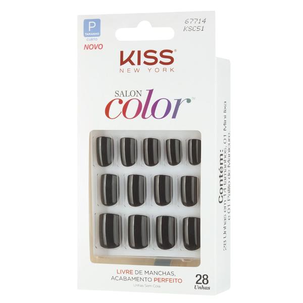 Salon Color Chic First Kiss - Unhas Postiças - Kiss Ny