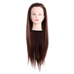Salon Hairdressing Practice Training Head 26“ Long Hair Mannequin Doll + Clamp B