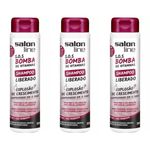 Salon Line Bomba Liberado Shampoo 300ml (kit C/03)