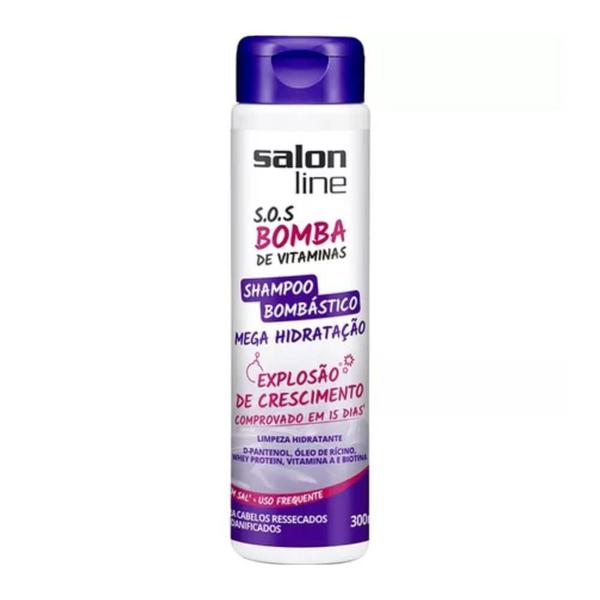 Salon Line Bomba Mega Hidratação Shampoo 300ml