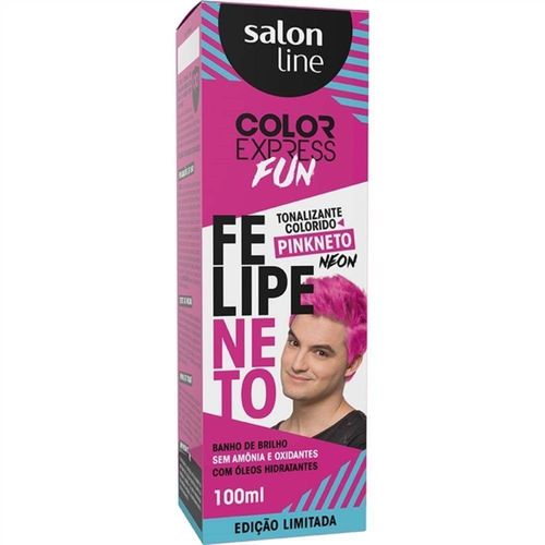 Salon Line Color Express Felipe Neto Tonalizante Pink 100ml