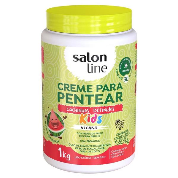 Salon Line Creme para Pentear Kids Cachinhos Definidos - 1kg