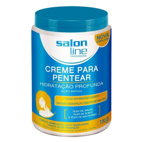 Salon Line Hidratação Profunda Creme P/ Pentear 1kg
