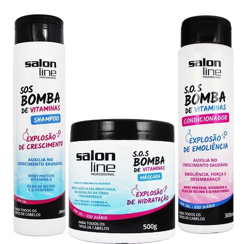 Salon Line Kit Sos Bomba de Vitaminas