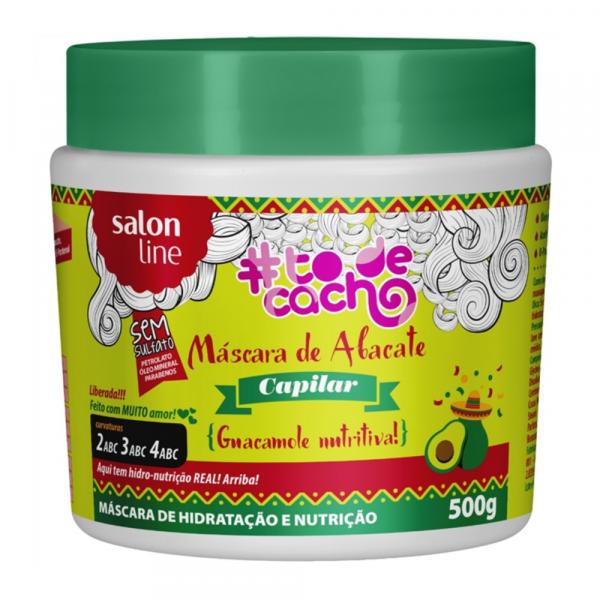 Salon Line Mascara de Abacate Guacamole Nutritiva 500g