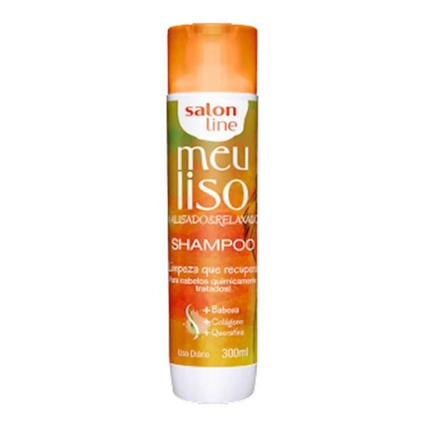 Salon Line Meu Liso Alisado/relaxado Shampoo 300ml