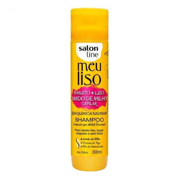 Salon Line Meu Liso + Liso Amido de Milho Shampoo 300ml