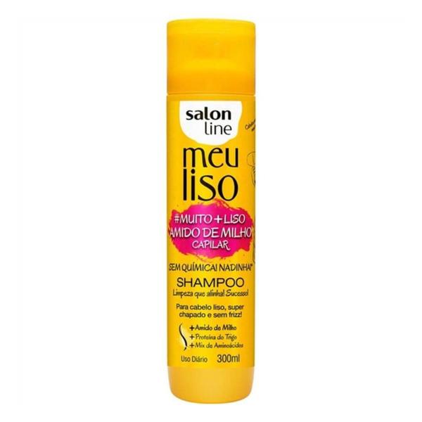 Salon Line Meu Liso + Liso Amido de Milho Shampoo 300ml
