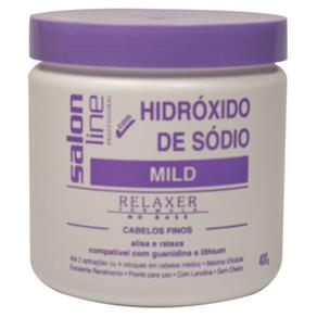 Salon-Line Relaxer Mild Hidroxido de Sodio Cabelos Finos 400Gr