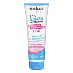 Salon Line - S.O.S Bomba de Vitaminas - Defrizante Leve Termoativado - 200ml