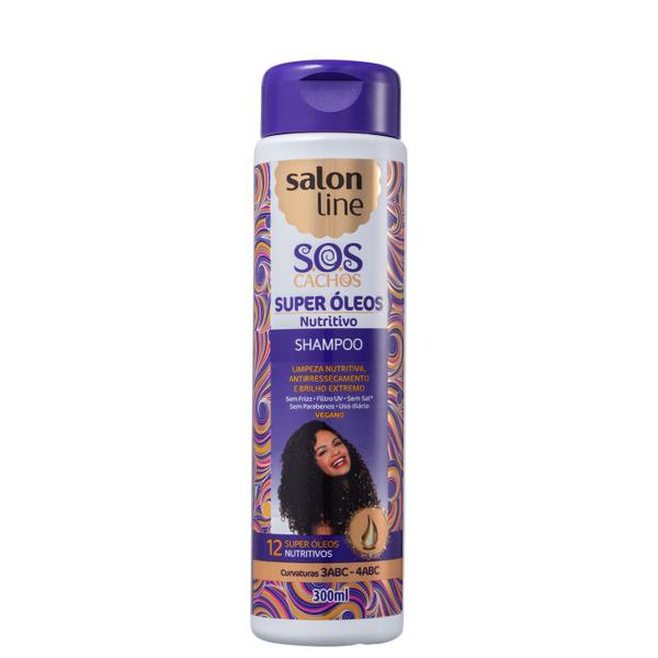Salon Line S.O.S Cachos Super Óleos - Shampoo 300ml
