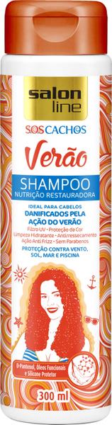 Salon Line Shampoo 300ml Verão Nutrição Restauradora R.34795