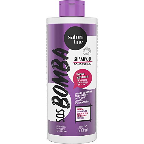 Salon Line Shampoo SOS Bombastico Vitaminas, Branco