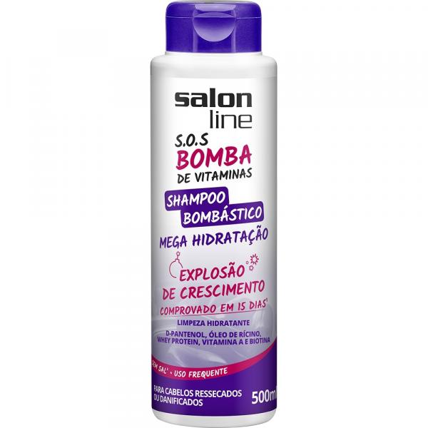 Salon Line Sos Bomba de Vitaminas Shampoo Bombastico 500ml