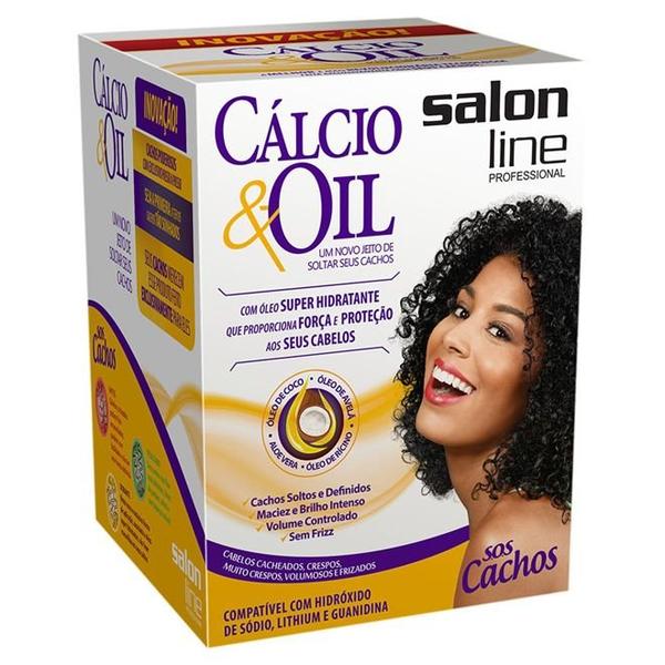 Salon Line SOS Cachos Calcio e Oil Kit Relaxamento