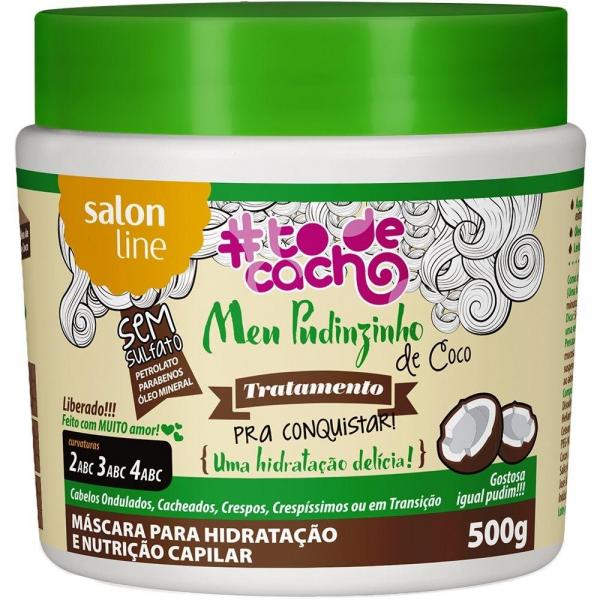 Salon Line To de Cacho Meu Pudinzinho de Coco Máscara 500g