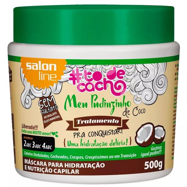 Salon Line TodeCacho Pra Conquistar! Máscara de Hidratação e Nutrição 500g