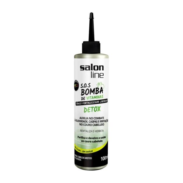 Salon Line Tonico 100ml Sos Bomba Vitaminas Detox