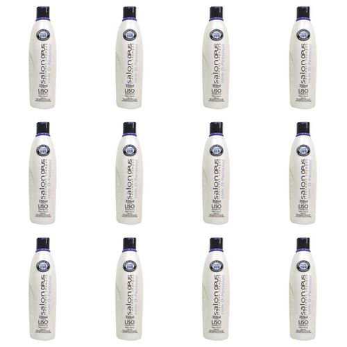 Salon Opus Liso Perfeito Shampoo 350ml (kit C/12)