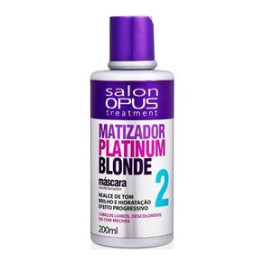 Salon Opus Matizador Platinum Blond Máscara 200ml