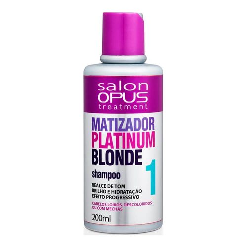 Salon Opus Matizador Platinum Blond Shampoo 200ml