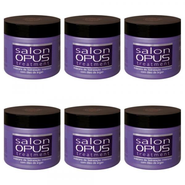 Salon Opus Violet Máscara 400g (Kit C/06) - Salon Line