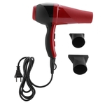 Salon Professional Hair Dryer - 2000 Watts - Black/Red