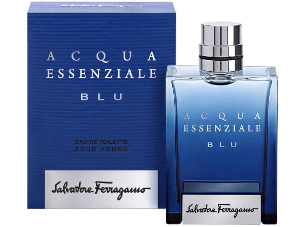 Salvatore Ferragamo Acqua Essenziale Blu - Perfume Masculino Eau de Toilette 100ml