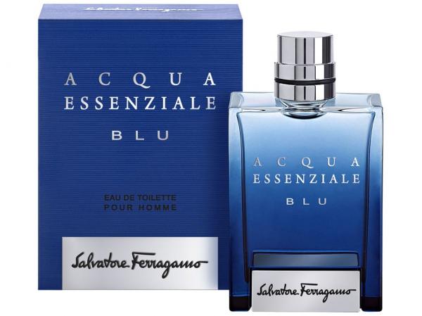 Salvatore Ferragamo Acqua Essenziale Blu - Perfume Masculino Eau de Toilette 50ml