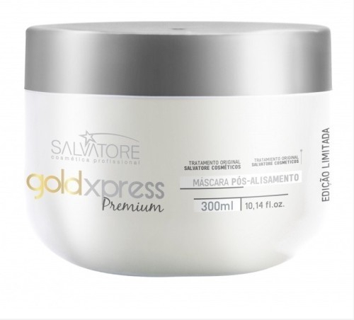 Salvatore Máscara Gold Xpress Premium 300ml - R - Salvatore Cosmeticos