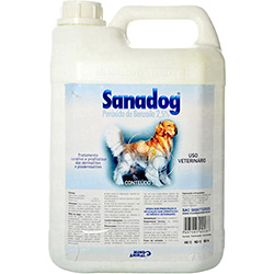 Sanadog Shampoo Dermatológico Cães 5L Mundo Animal