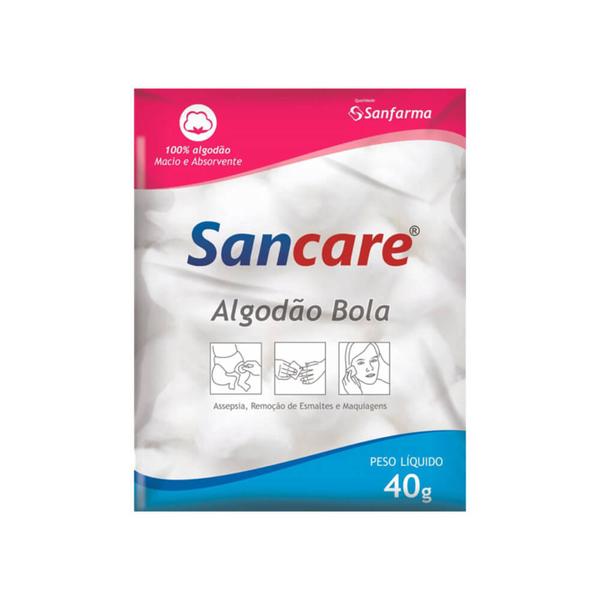 Sanfarma Sancare Algodão Bola 40g