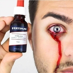 Sangue para olhos vermelho artificial Kryolan 20 ml