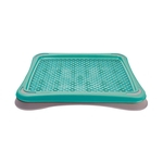 Sanitário Higiênico Plast Pet Pipi Tapete Azul Tiffany