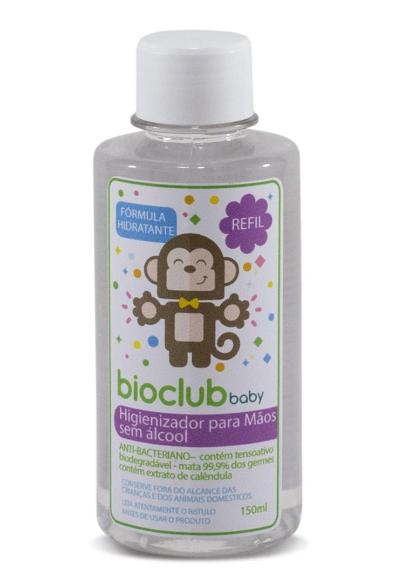 Sanitizante para Mãos Sem Álcool REFIL BioClub