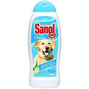 Sanol Dog Shampoo Pelos Claros 500 Ml