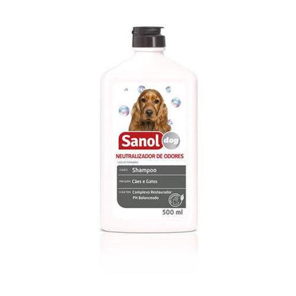 SANOL Shampoo Neutralizador de Odores - 500ml - Sanol Dog