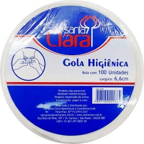 SANTA CLARA GOLA HIGIÊNICA C/ 100un