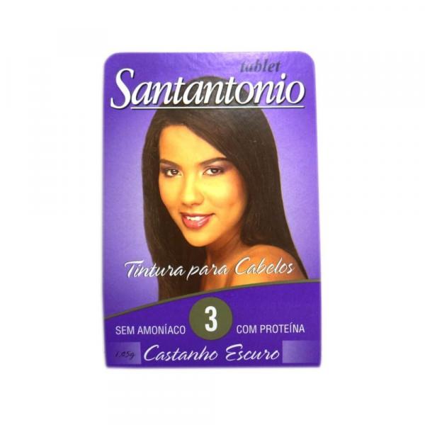 Santantônio Tablete Castanho Escuro C/12 - Santantonio