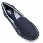 Sapato Crocs Walu Ii Canvas Loafer Feminino Original - Azul