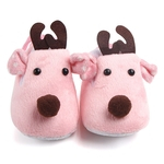 Sapatos Ultra Elk Design Bebê bonito macia Sole Velo Como presente de Natal para o Outono Inverno Calçados de Bebês