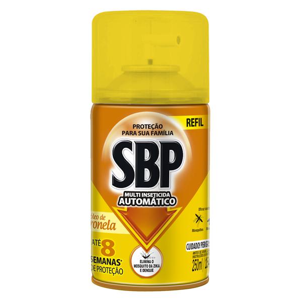 SBP Refil Automatico Multi-Inseticida Citronela 250ml