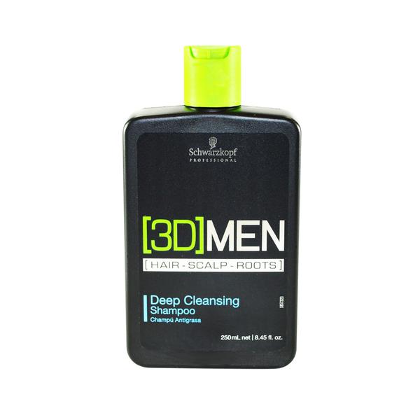 Schwarkopf 3D Men Shampoo Anti-Oleosidade - 250ml - Schwarzkopf