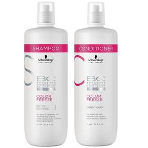 Schwarzkopf Bc Bonacure Color Freeze Duo Kit Silver Shampoo e Condicionador