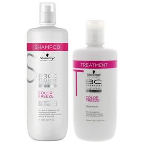 Schwarzkopf Bc Bonacure Color Freeze Kit Silver Shampoo (1000ml) e Máscara (750ml)
